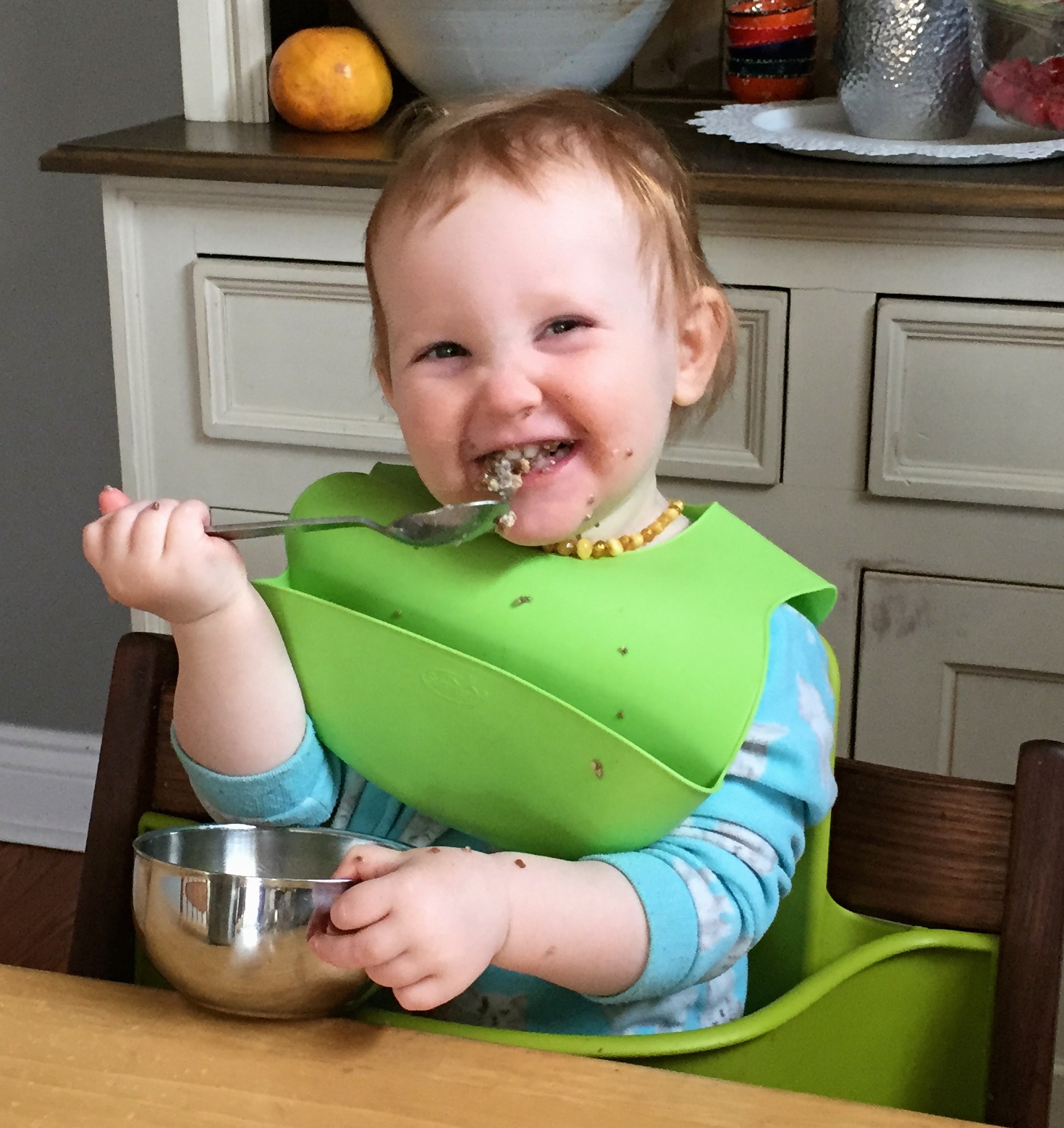 Simple, Healthy & Delicious Family Breakfast Recipe - Overnight Oats With Apple Chia Jam