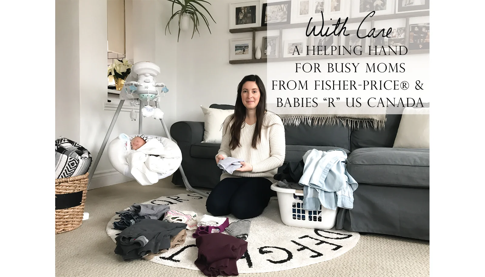 A Helping Hand for Busy Moms From Fisher-Price® &amp; Babies “R” Us Canada - NEW Video
