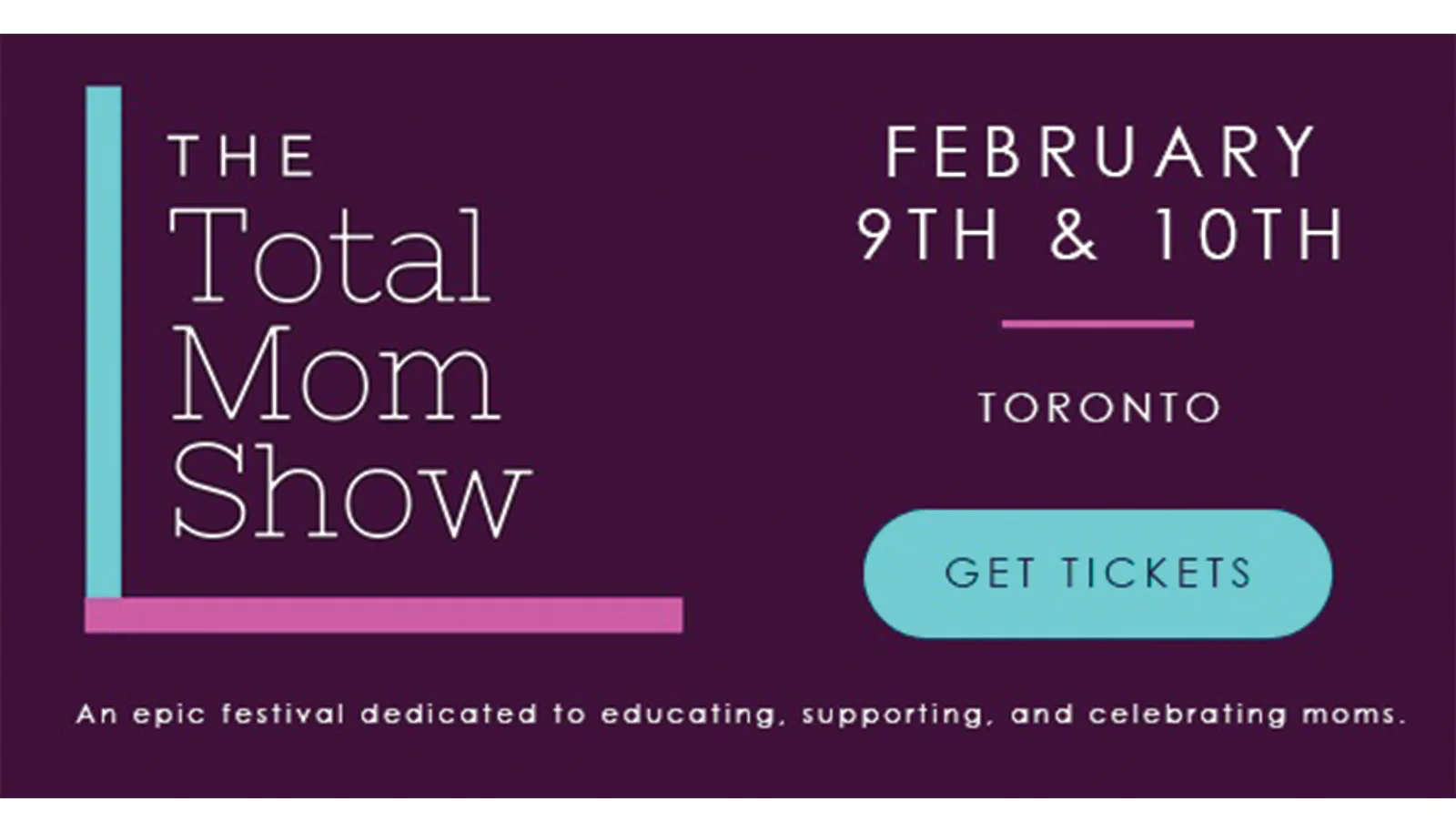 Join Me At The Total Mom Show + 2 Ways To WIN Tickets! + 15% OFF