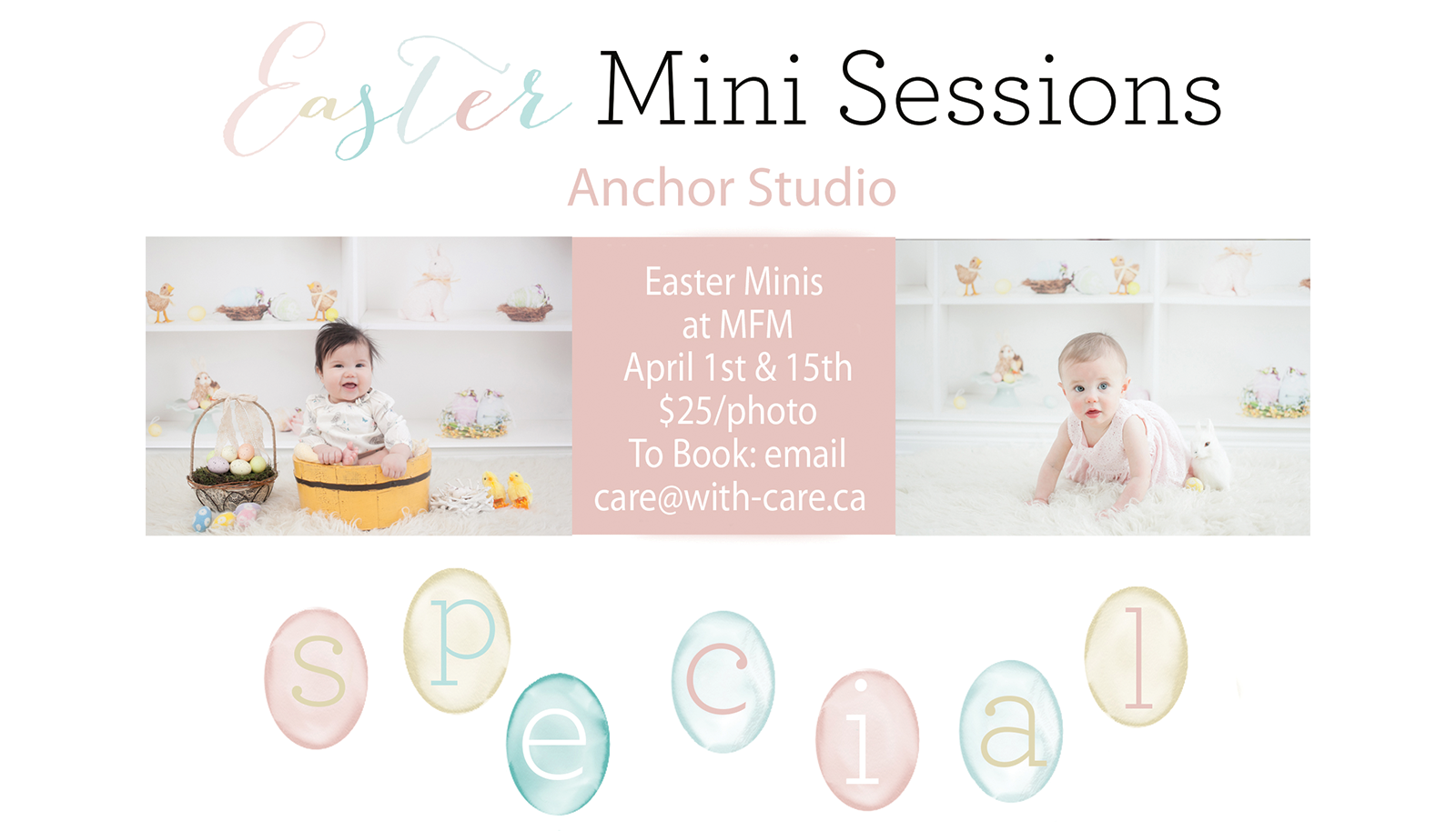 Easter Mini Sessions at Movies for Mommies Humber Cinema - Register Now!