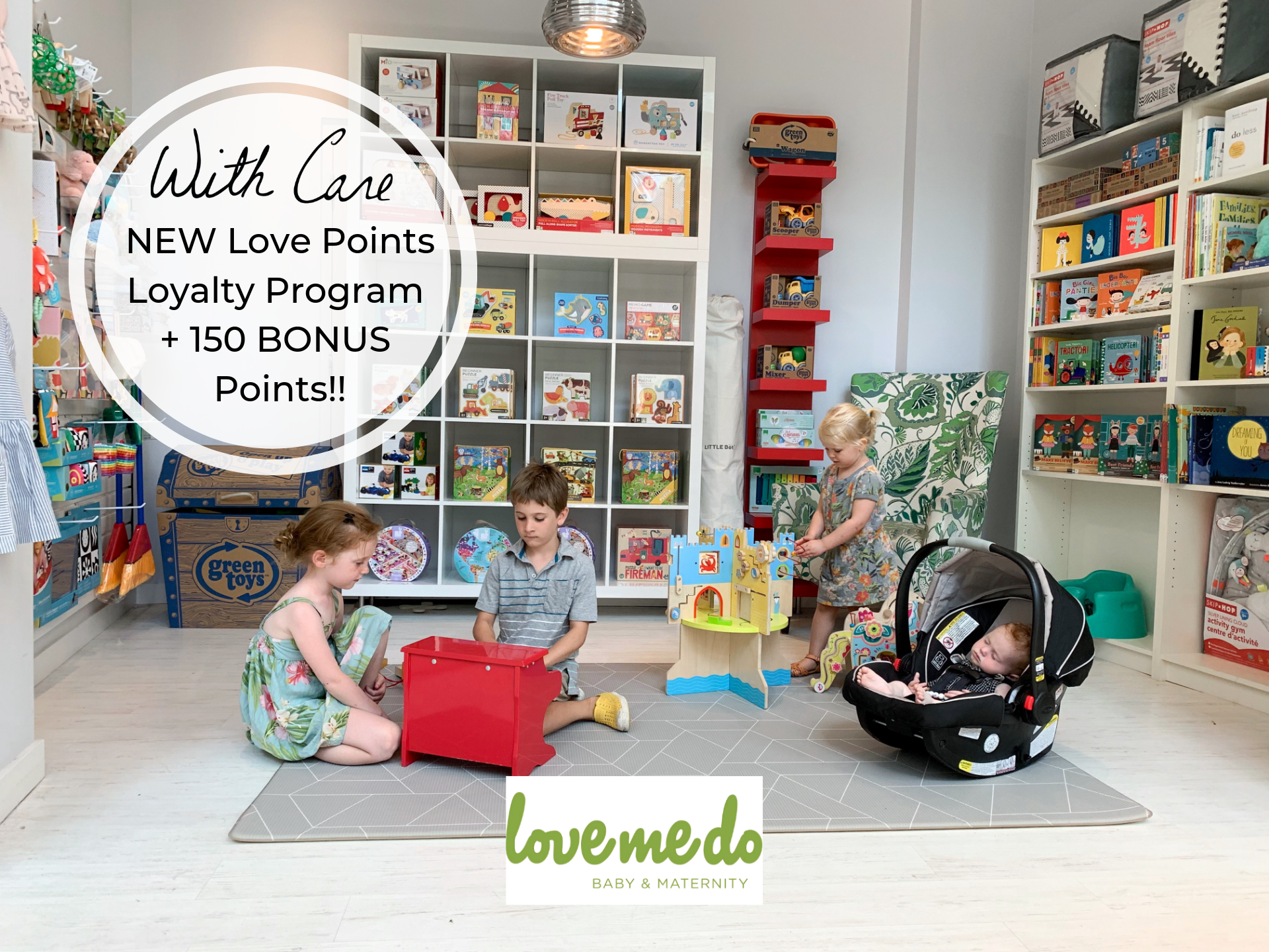 Save On Essentials With Love Me Do Baby &amp; Maternity's NEW Love Points Loyalty Program + Get 150 BONUS POINTS!!