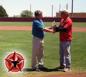 Kenny Hooten with TMC salesman Mike Skeen