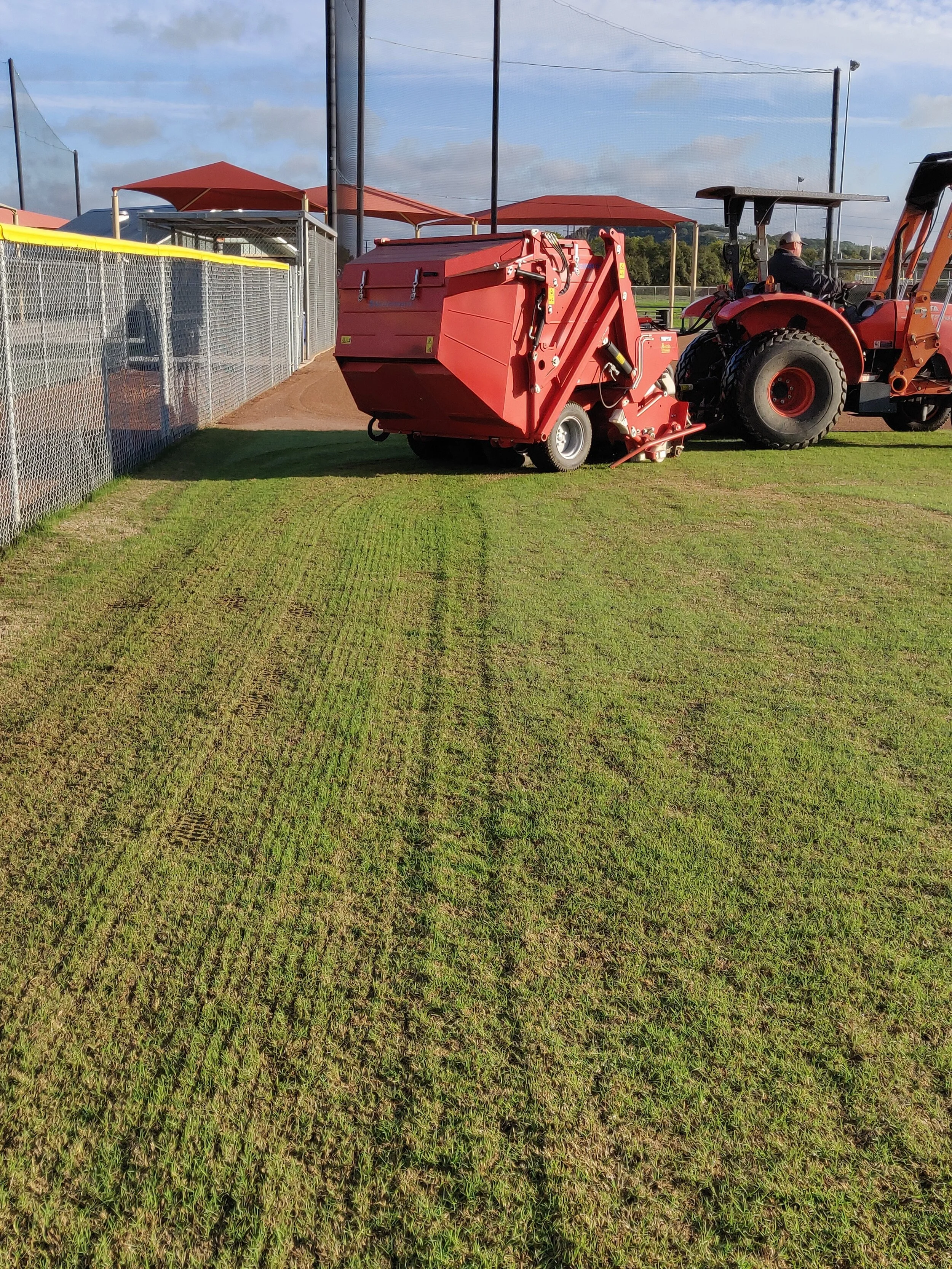 Verticut and Vacuum - Super Rake - TMC Sports Turf
