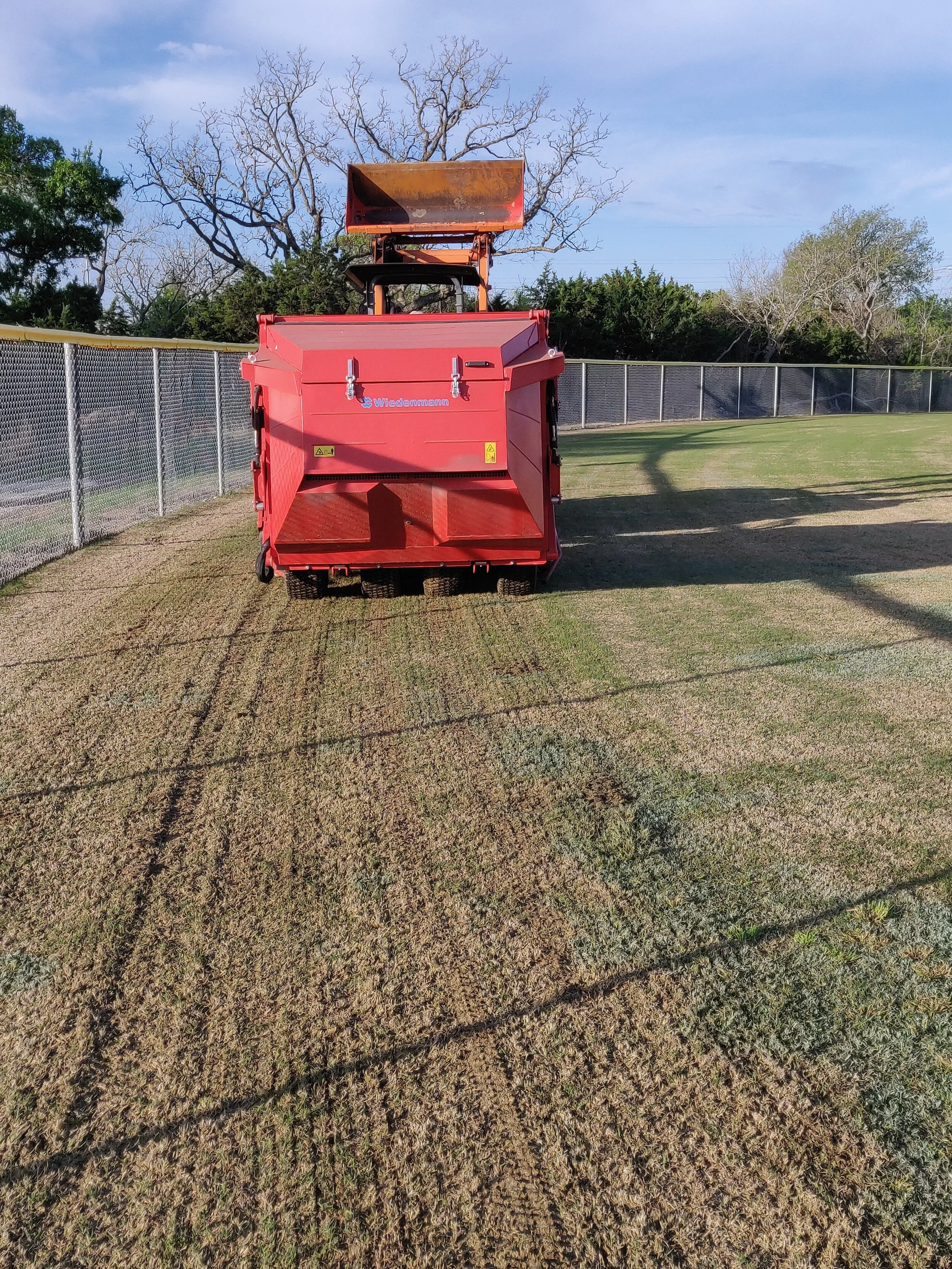 Verticut and Vacuum - Super Rake - TMC Sports Turf