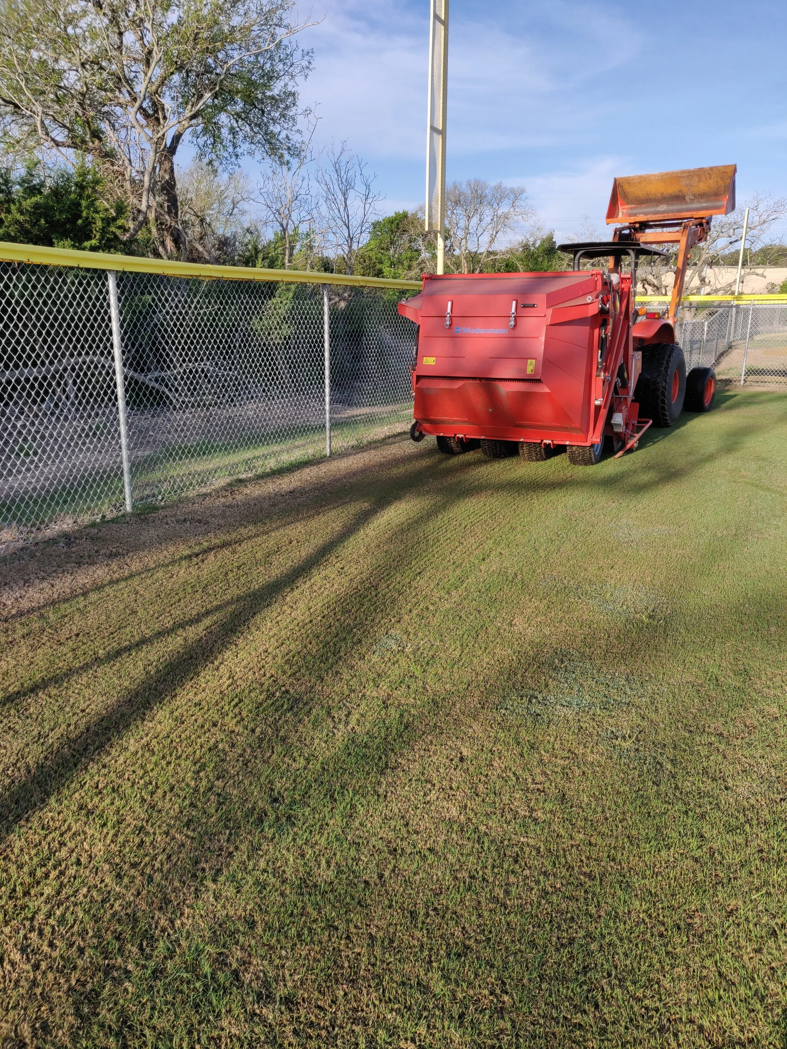 Verticut and Vacuum - Super Rake - TMC Sports Turf