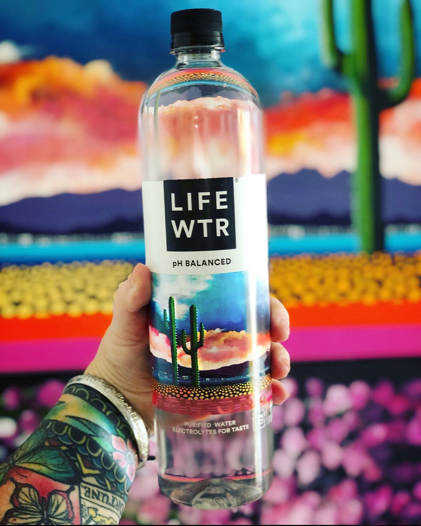 ARIZONA! Well guys the time has arrived that I finally get to share my year in the making partnership with the largest national brand I&rsquo;ve ever worked with: LIFEWTR! They have teamed up with five artists in the WEST region to launch their #Insp