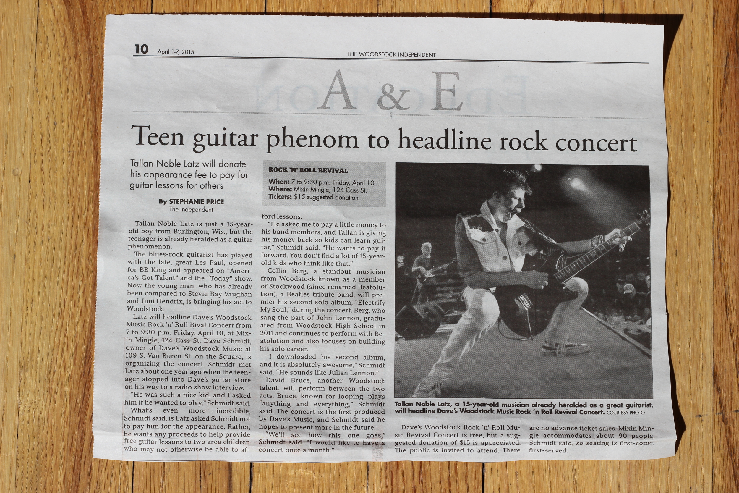Click here to visit The Woodstock Independent for the online version of this article.