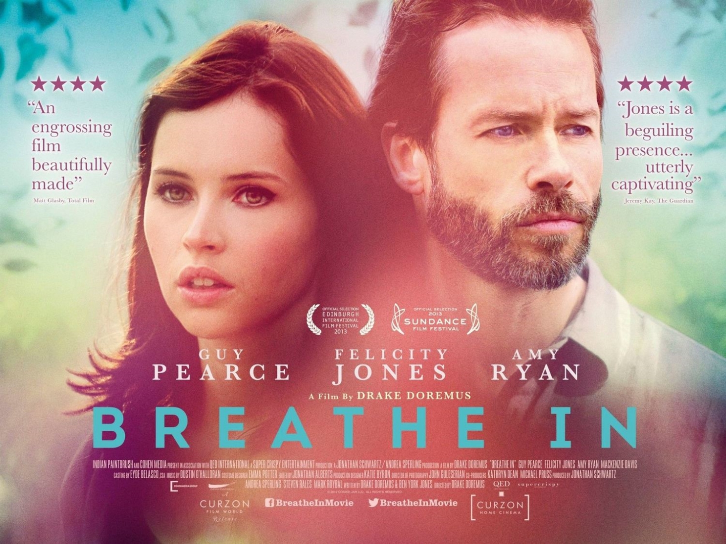 Breathe In Official Trailer #1 (2013) - Guy Pearce Movie HD