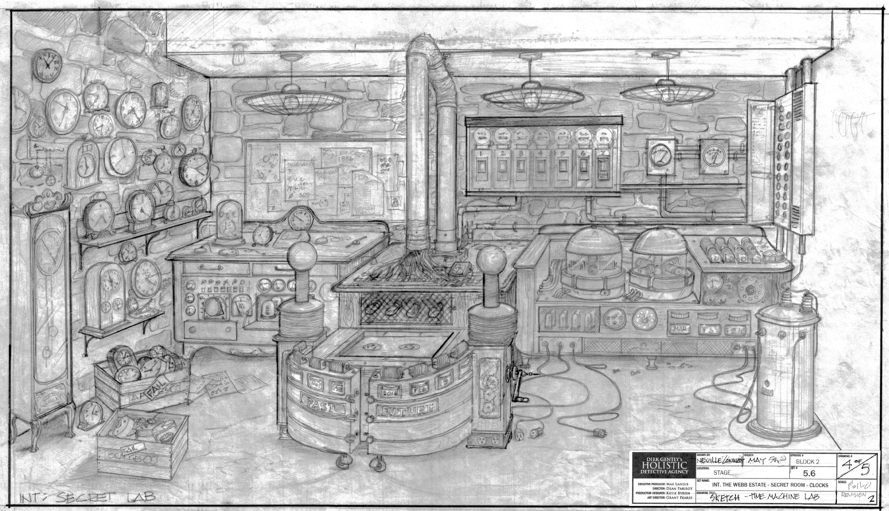 Webb's Lab concept sketch