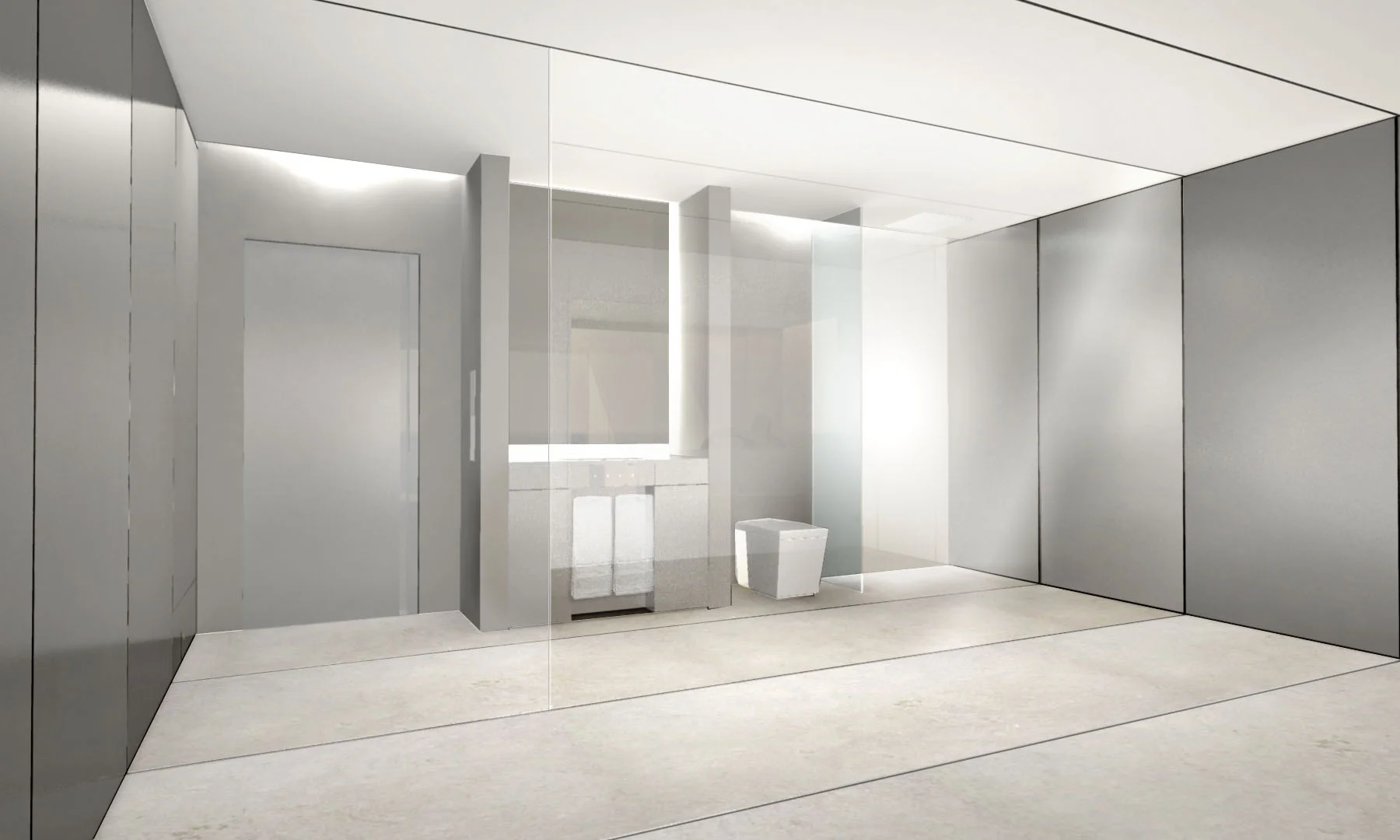 Apartment rendering by Michael Brown