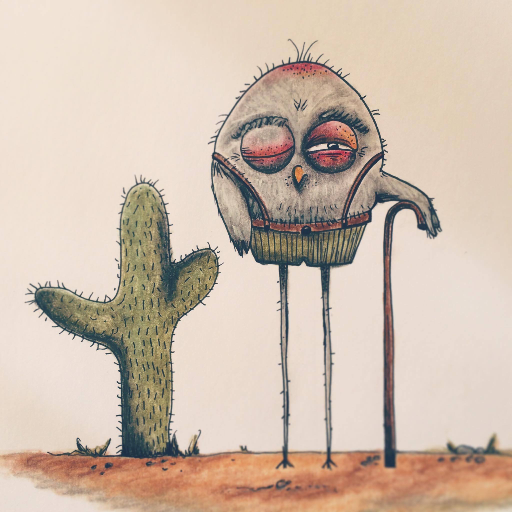 "A friend in the desert"