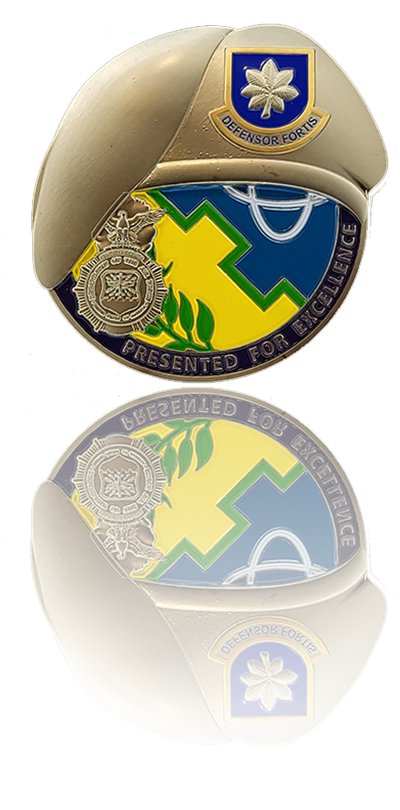 Custom challenge coin by Gray Water Ops - 193SFSCC