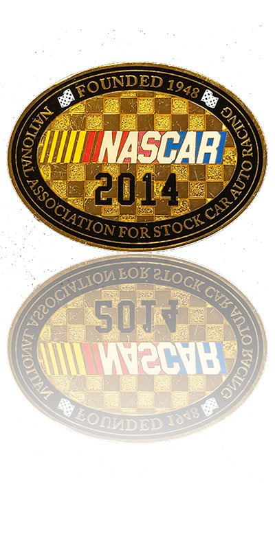 Custom challenge coin by Gray Water Ops NASCAR president Michael Helton challenge coin