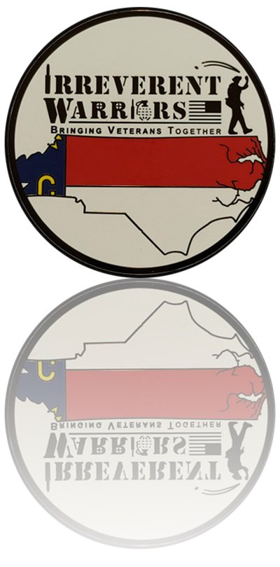 Custom challenge coin by Gray Water Ops Irreverent Warriors