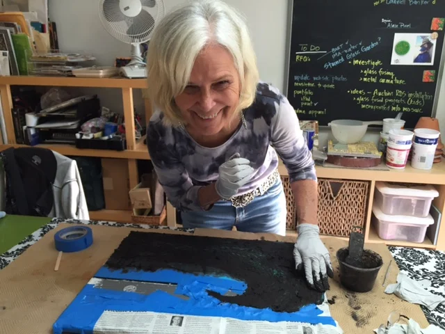 Grouting:  Whitney's Beach