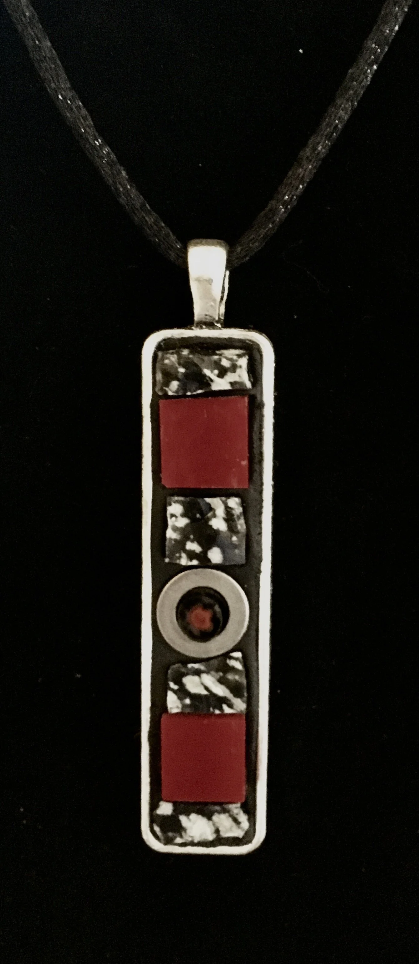 Mosaic Pendant Necklace #2509