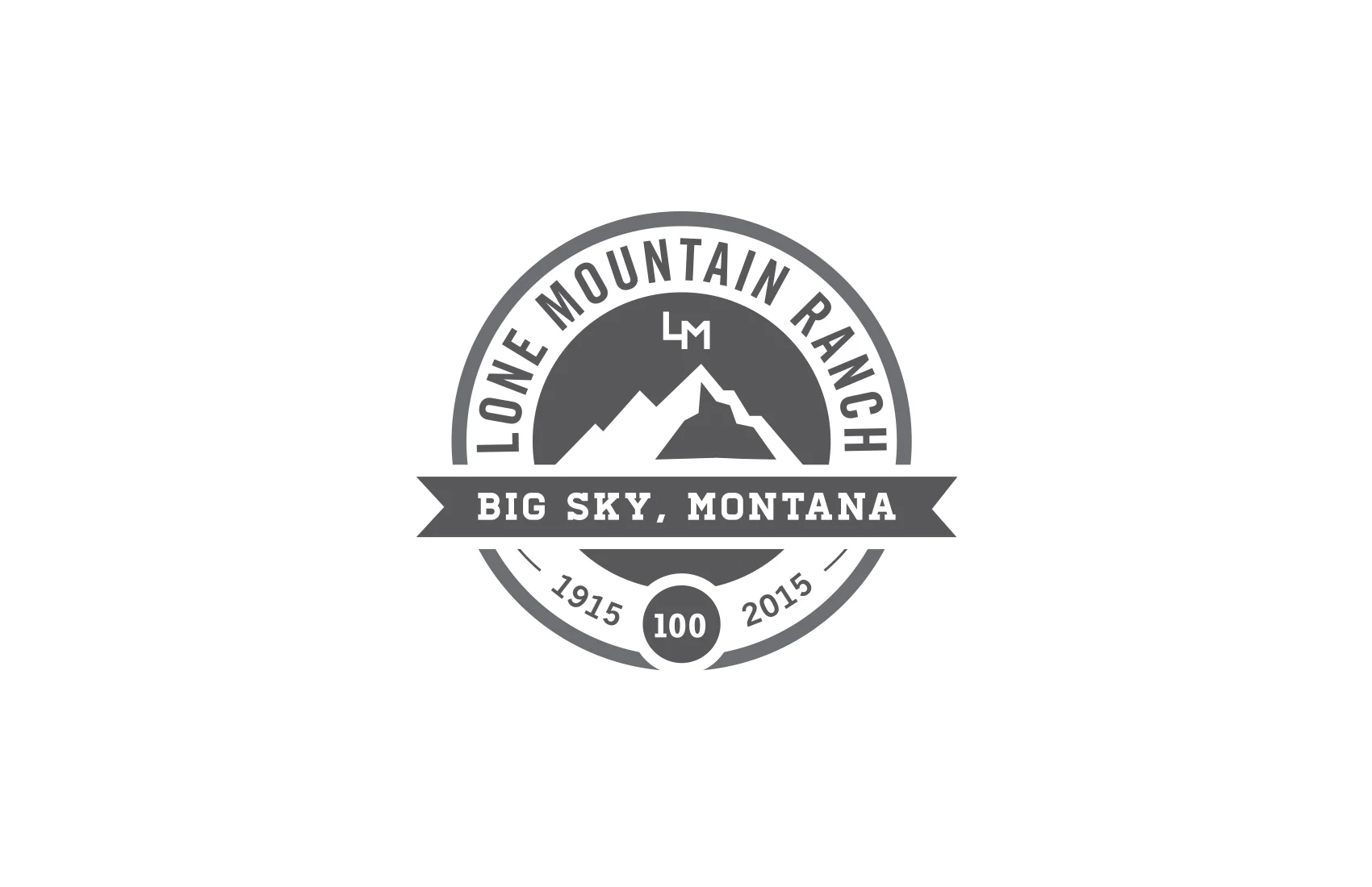  Emblem commemorating 100 Year Anniversary of the ranch. 