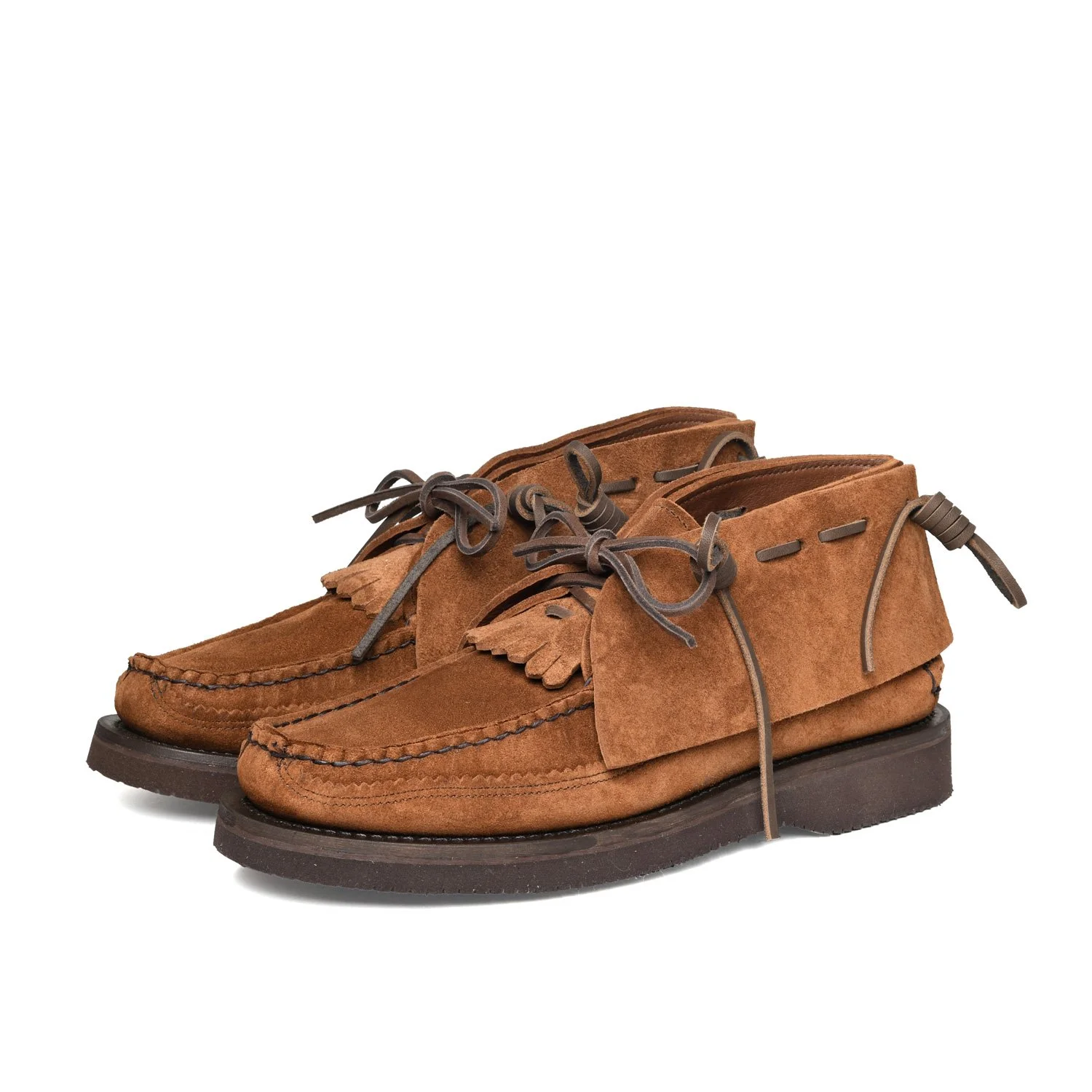 yuk Semi Handsewn Pig Tail DB Chukka w/ Kiltie - Flesh-out Leather [3
