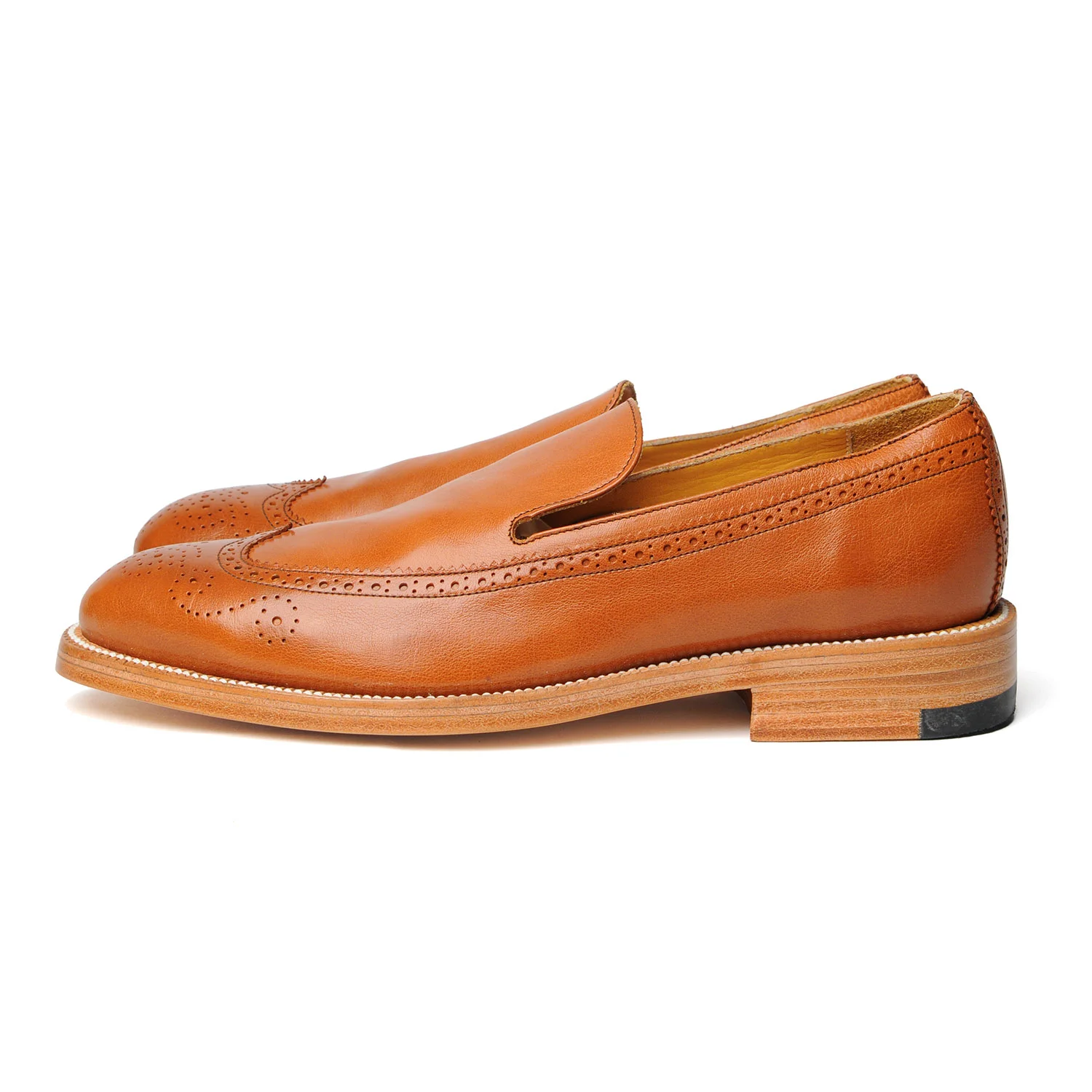Wingtip Slip On - MC Whiskey