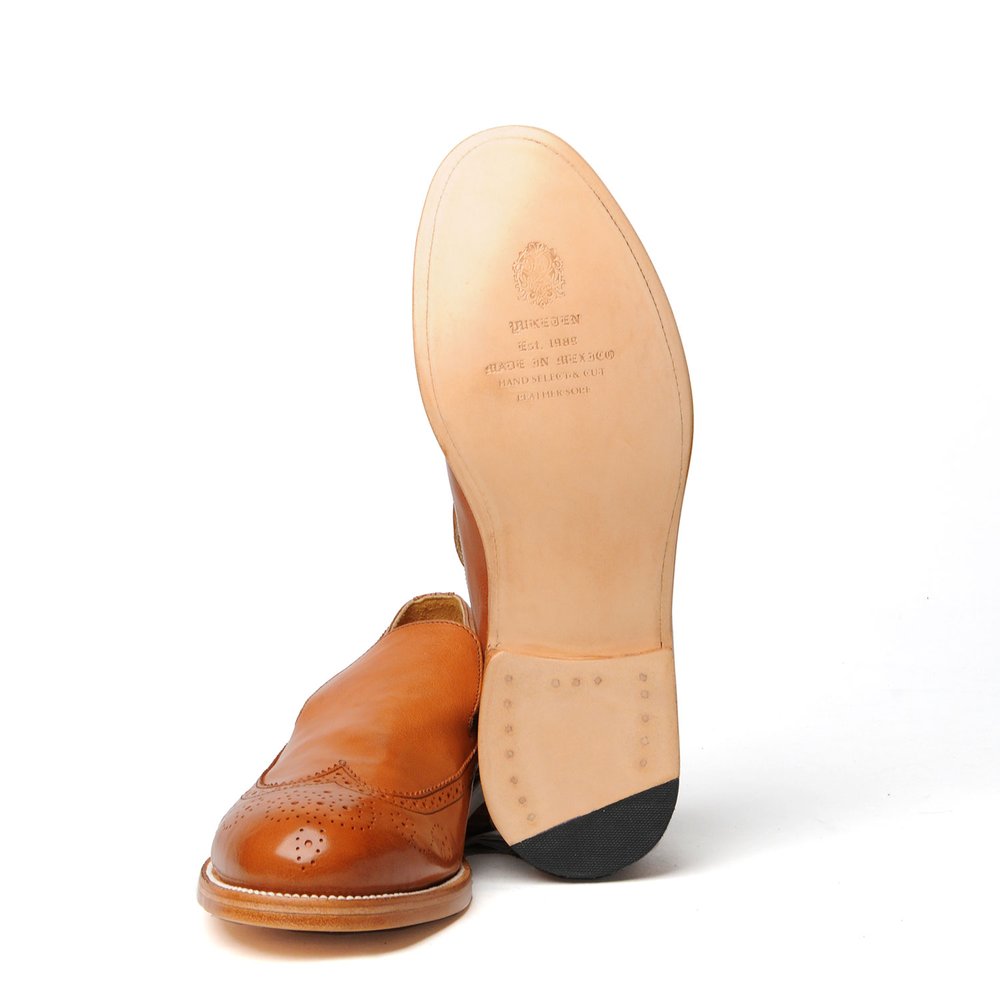 Wingtip Slip On - MC Whiskey — YUKETEN display picture 1
