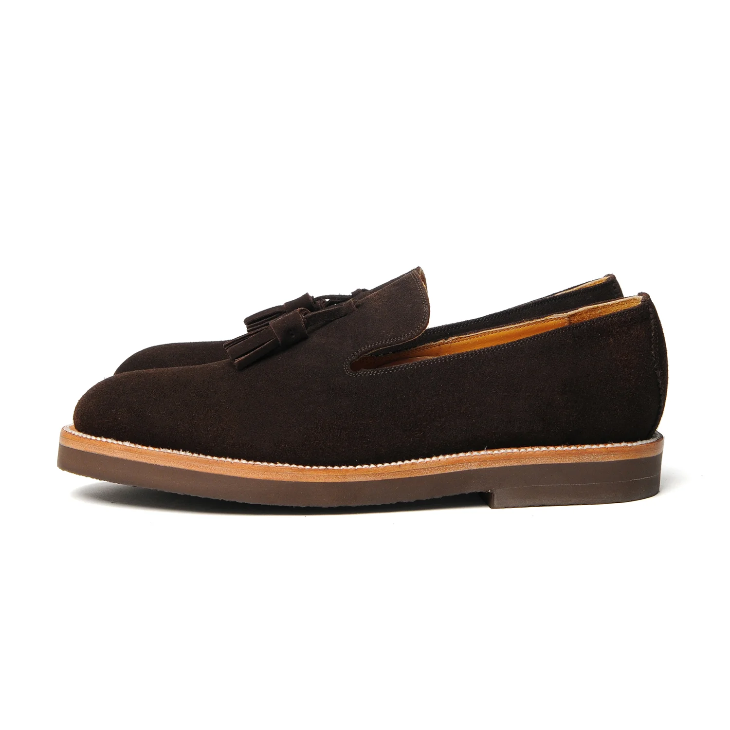 One Piece with Tassel - Cafe Mocha Suede