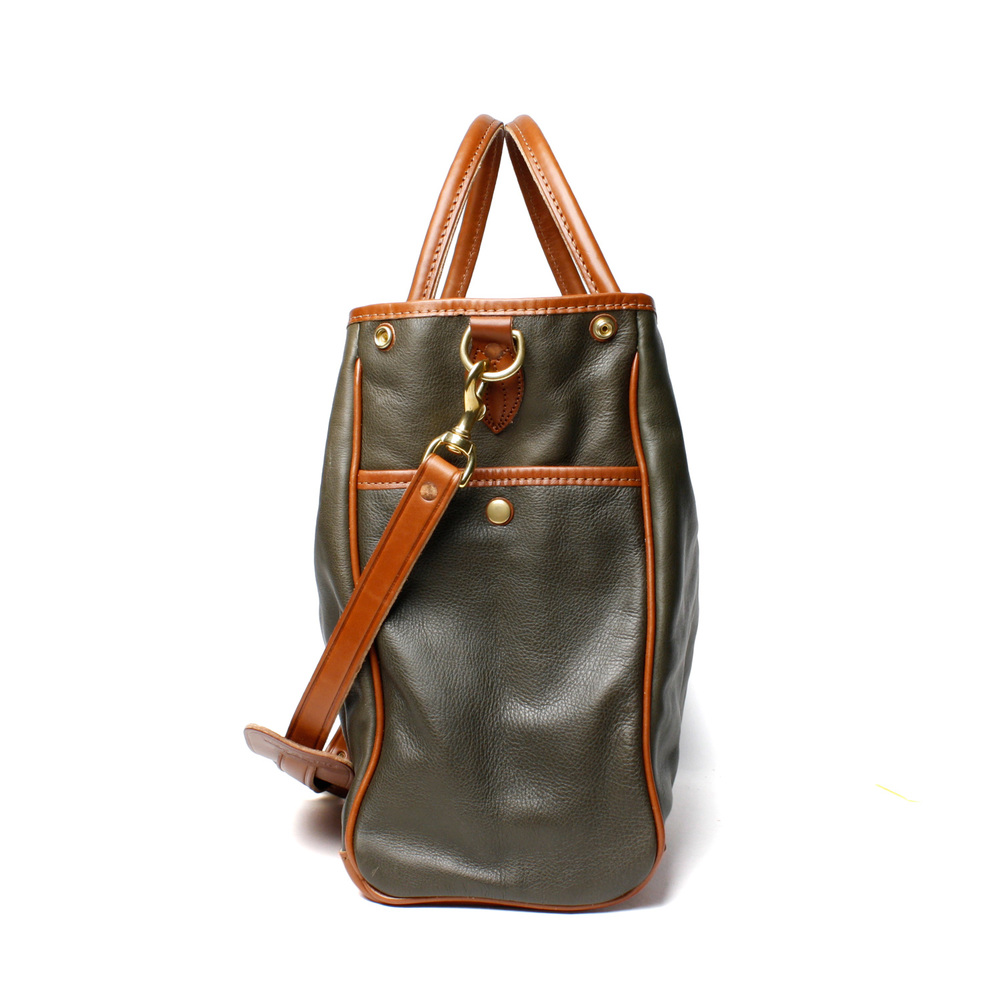 Daily battle leather tote Fauré Le Page Brown in Leather - 35496206