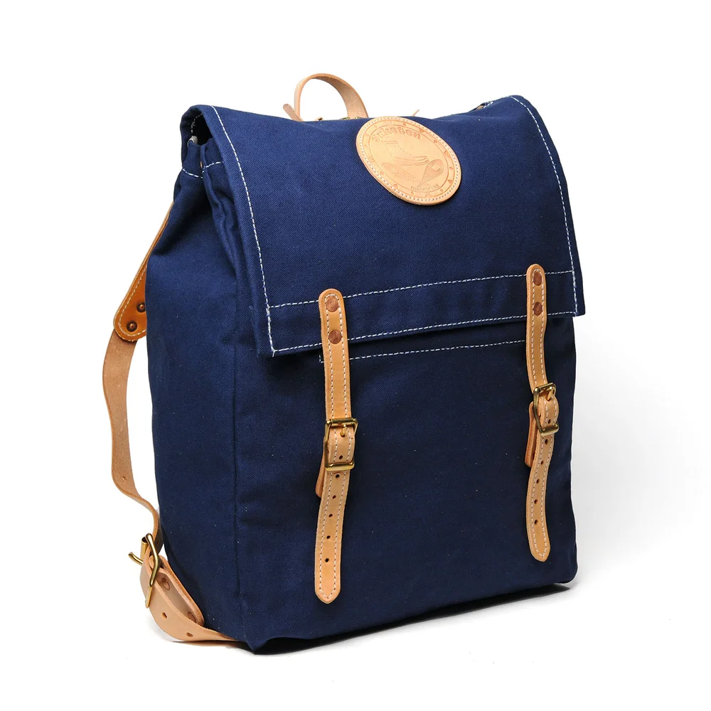Canvas Navy Satchel Backpack The Canvas Backpack | Navy – Everlane main image 4