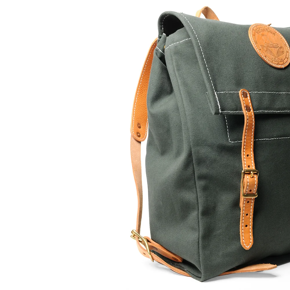 Canoe Back Pack - Navy Canvas — YUKETEN display picture 2