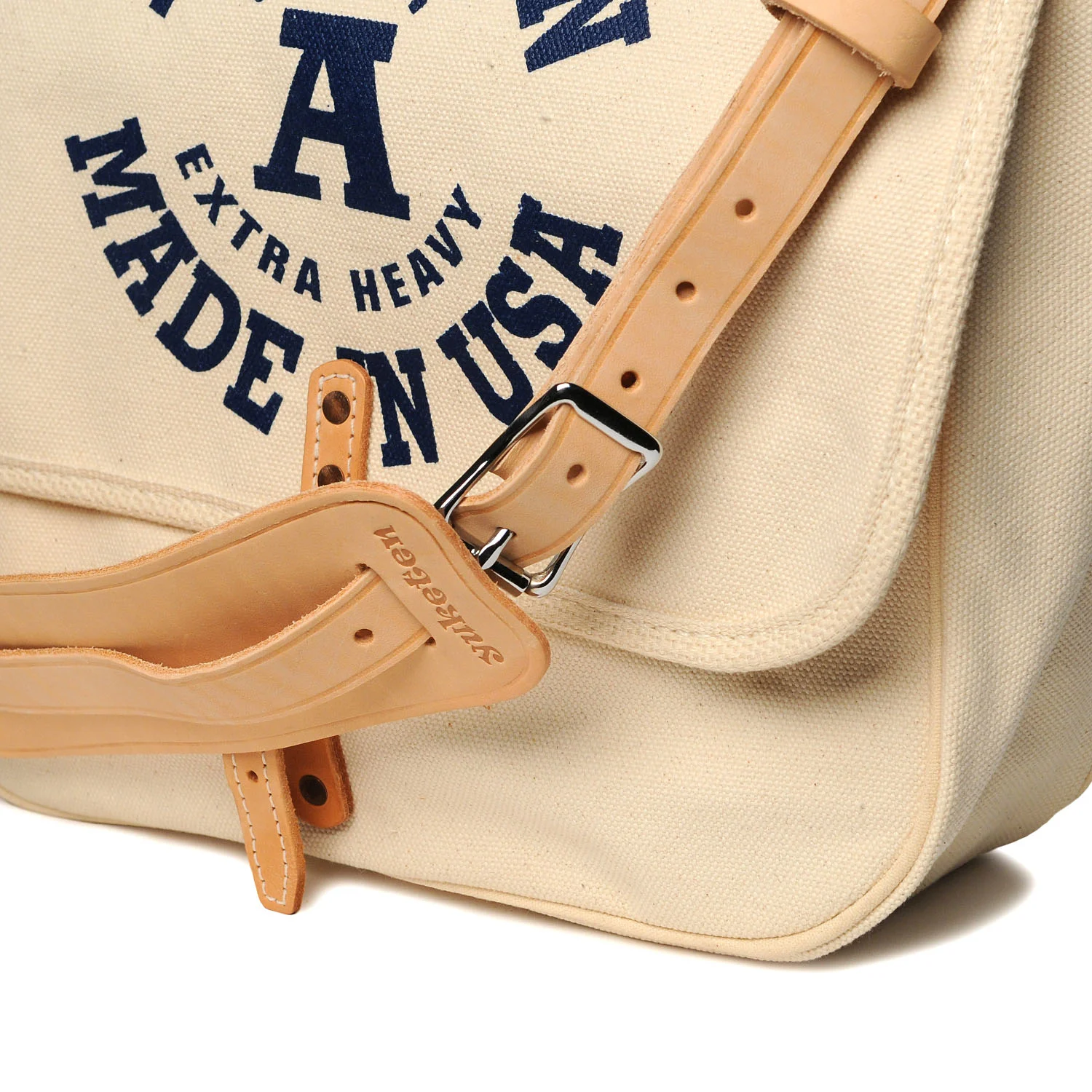 7188 MAILMAN BAG NATURAL CANVAS STRAP CLOSEUP.jpg