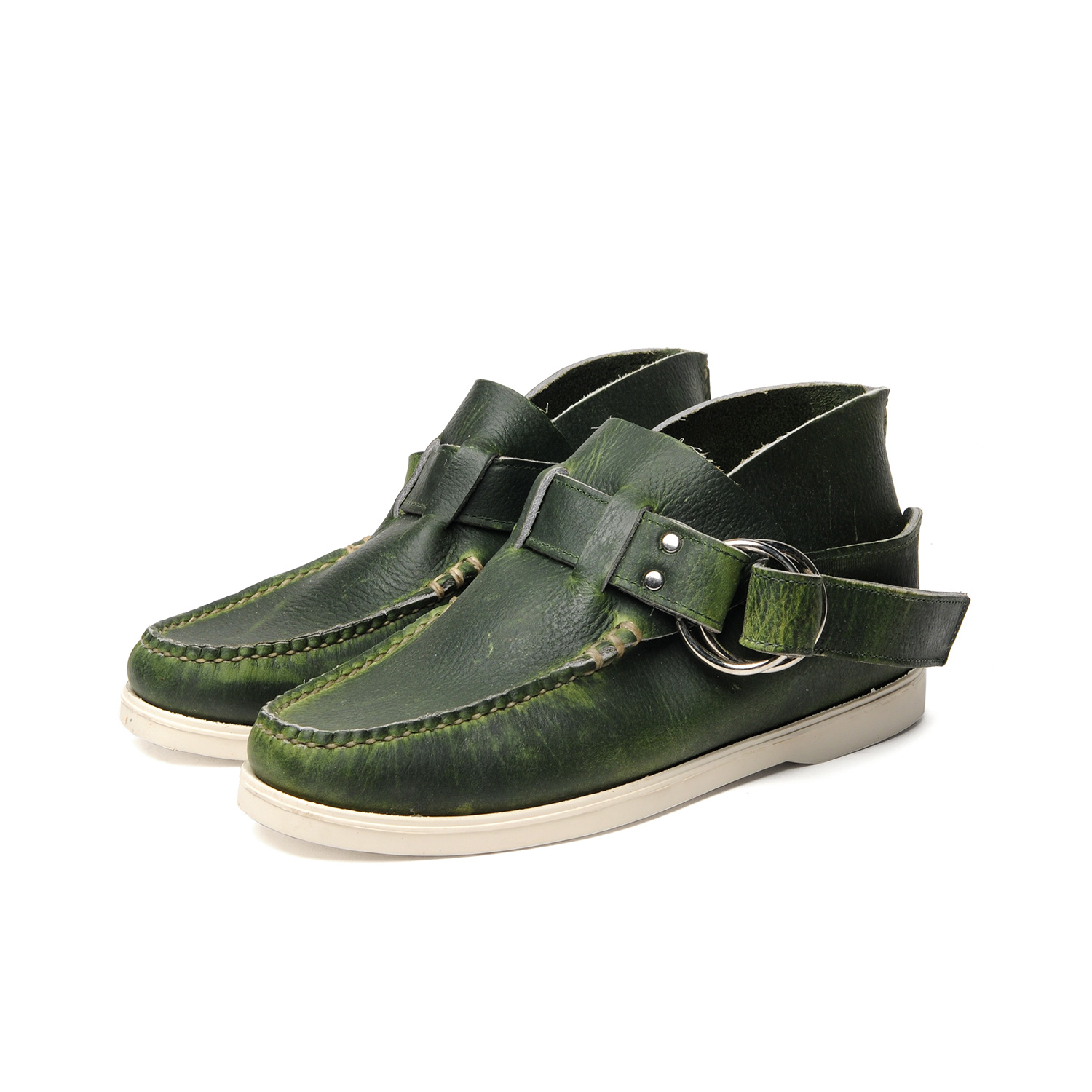 ring boot moccasins