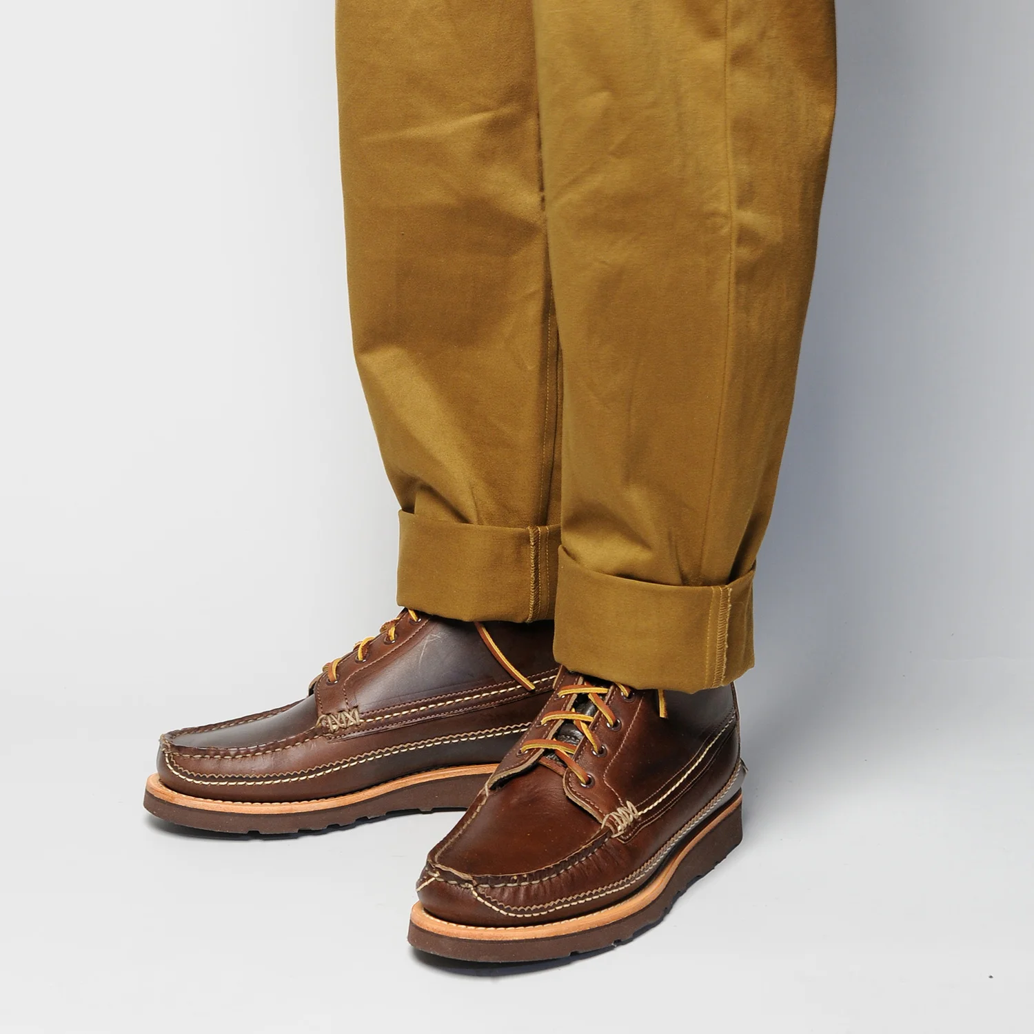 WS Maine Guide DB Boots - G Brown — YUKETEN