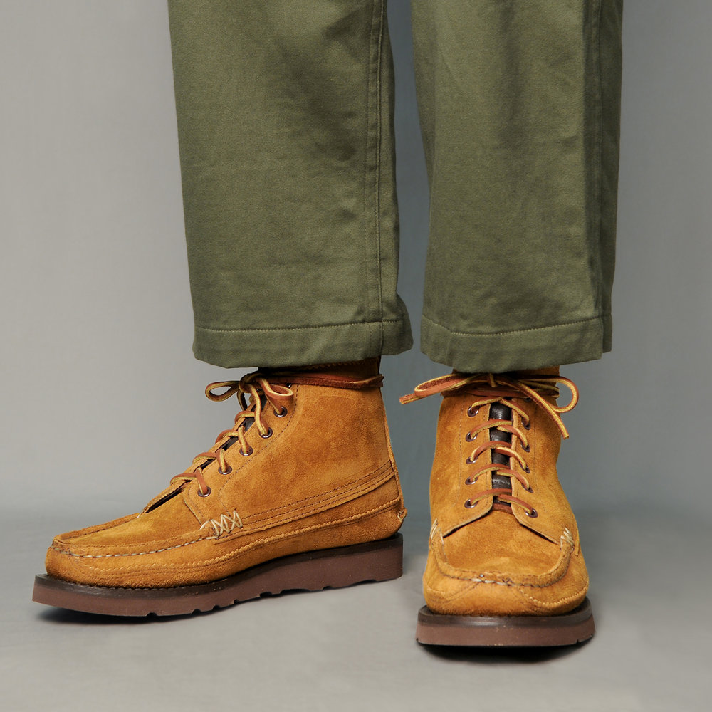 Maine Guide 6 Eye Db Boots Fo G Brown Yuketen