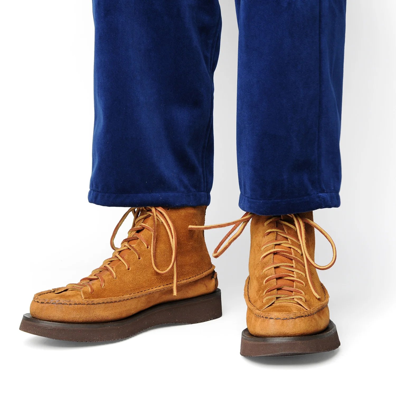 WS All Handswen Sneaker Moc High w/ 2021 - FO G Brown — YUKETEN