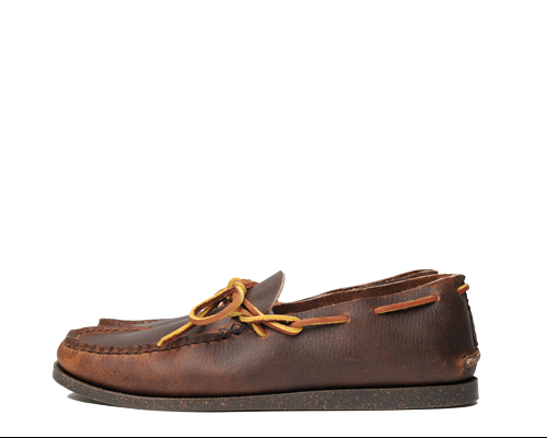 17331M ALL HANDSEWN CANOE MOC W CAMP SOLE CP BROWN, OUTSOLE, PROFILE.png