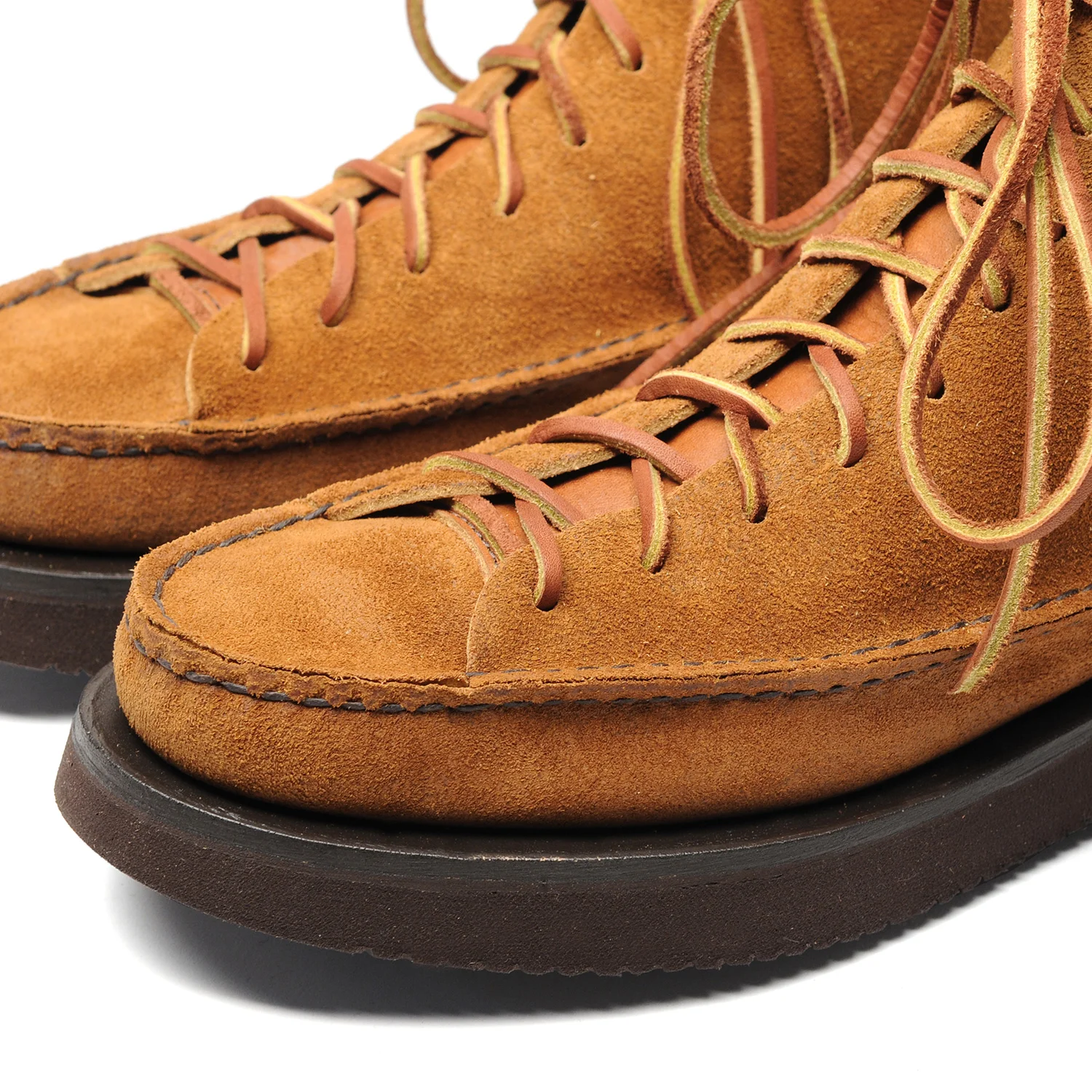 All Handsewn Sneaker Moc High with 2021 Sole - Flesh-out Leather