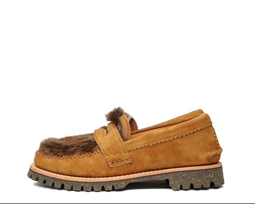 14224M-SP-Penny-Loafer-w-Cortina-Sole,-FO-G-Brown-w-Beaver-Hair-,Profile-(Canoe-Club).png