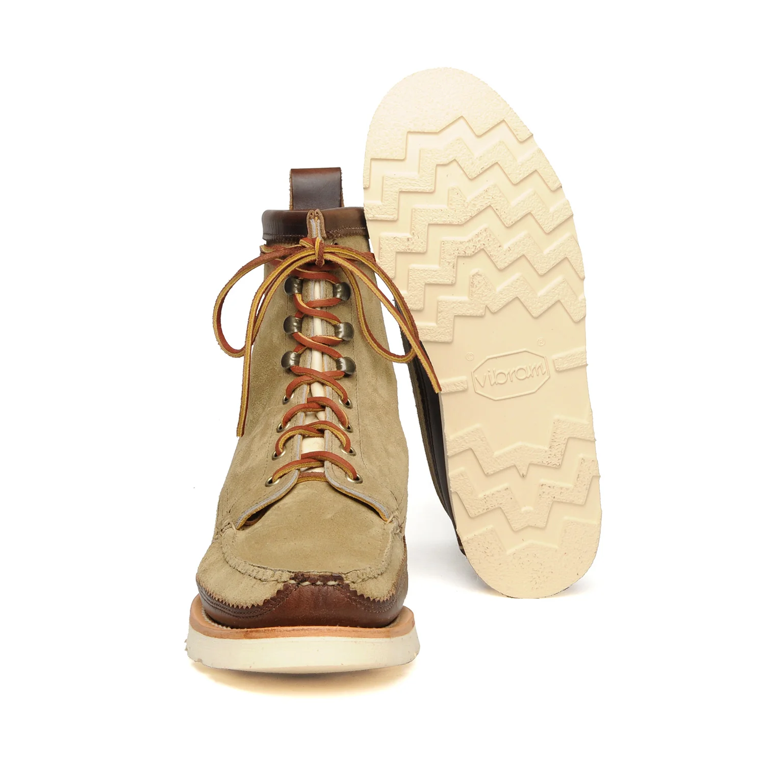 新品9.5万YUKETEN Maine Guide Bootsモカシンホーウィン 14636M-ALL-HANDSWEN-6-EYE-