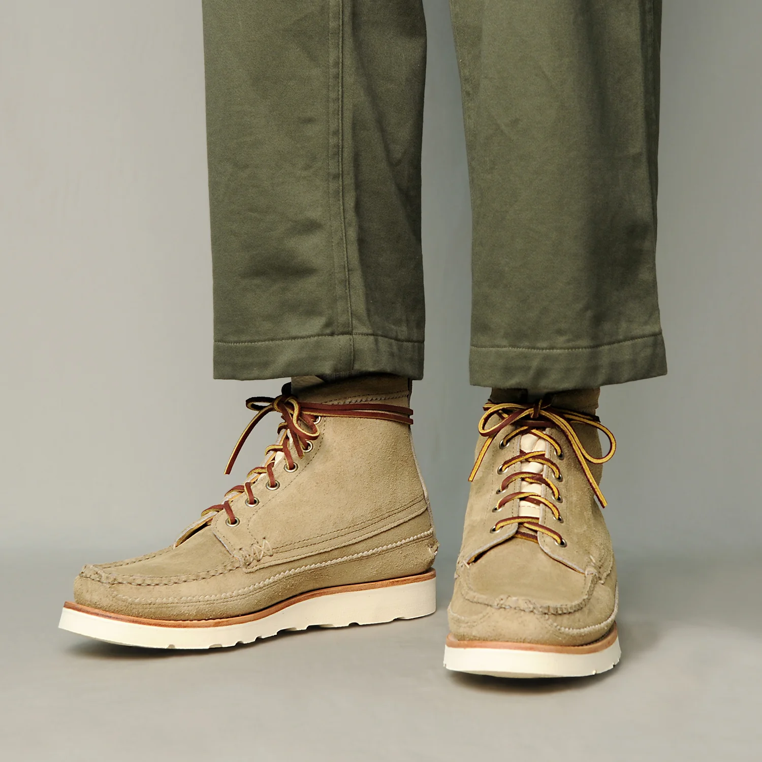 Maine Guide 6 Eye DB Boots - Flesh-out 