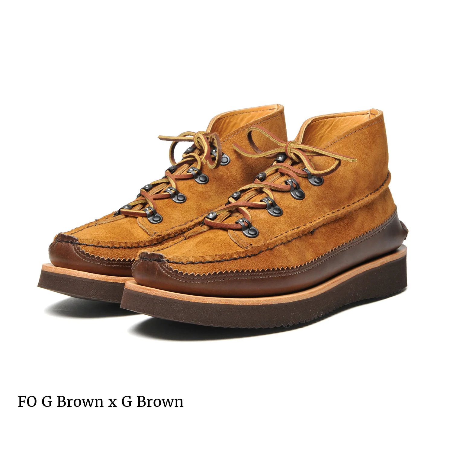 All Handsewn Tokyo DB Chukka with 2021 - Flesh-out Leather [2