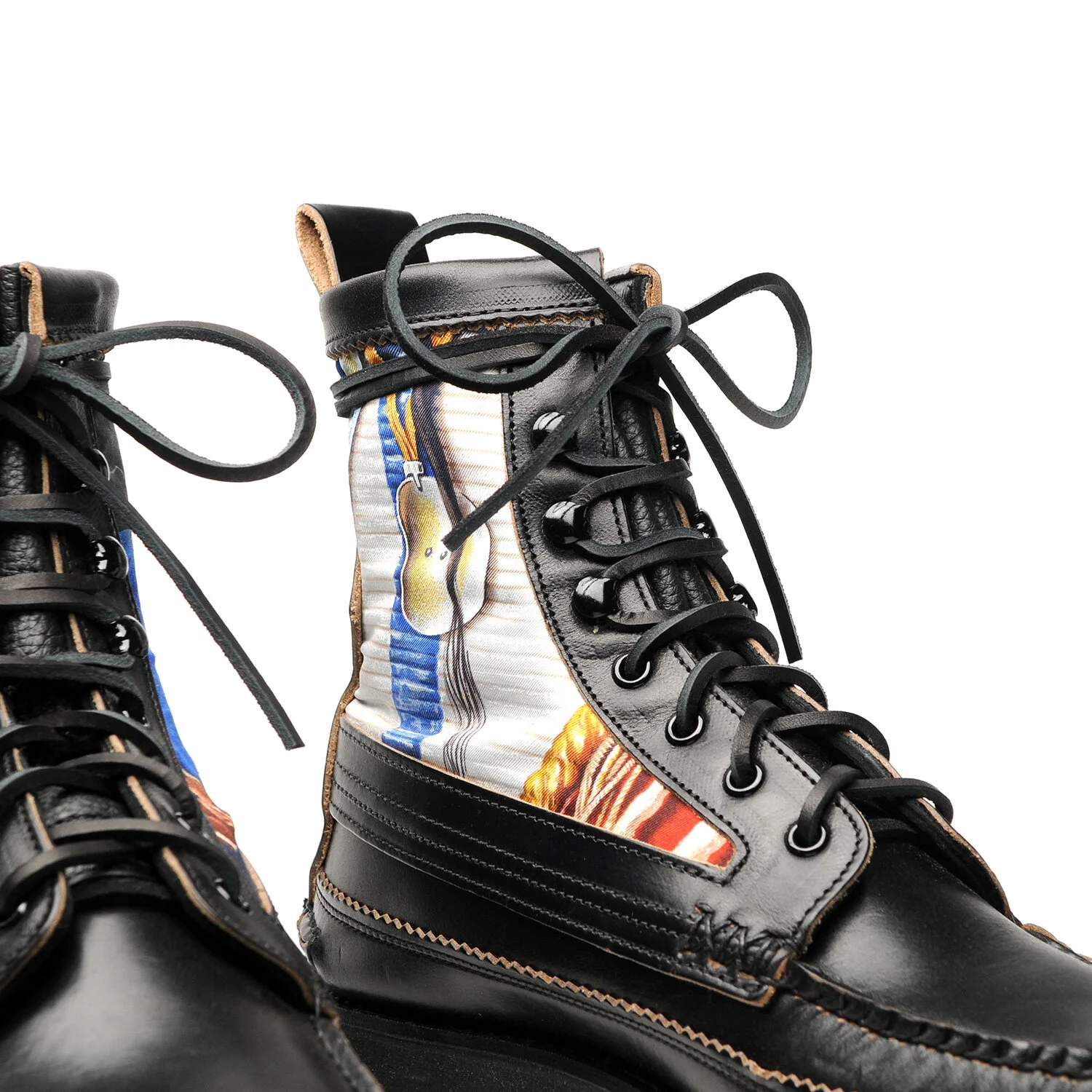 Maine Guide Pawnee DB Boots - G Black x Chief Silk — YUKETEN