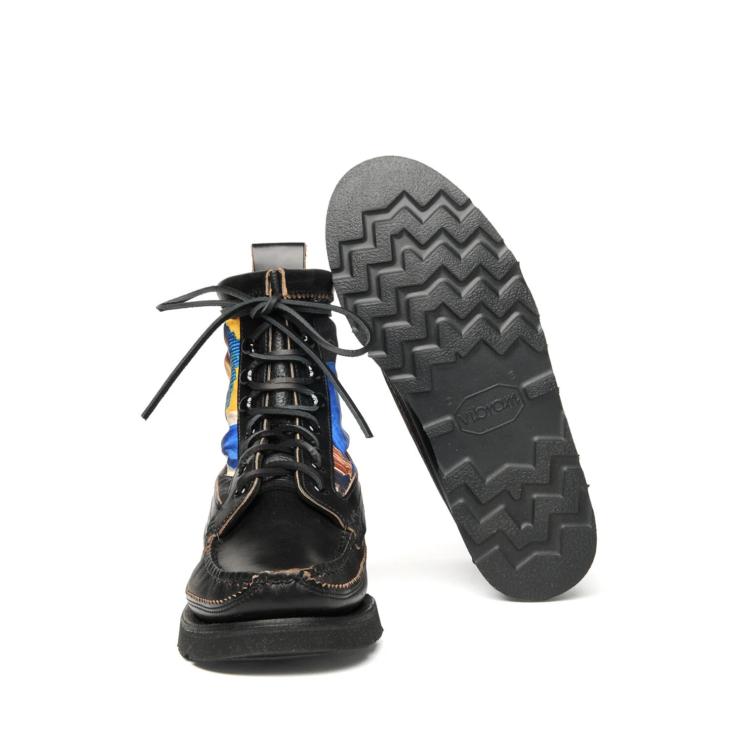 Maine Guide Pawnee DB Boots - G Black x Chief Silk — YUKETEN