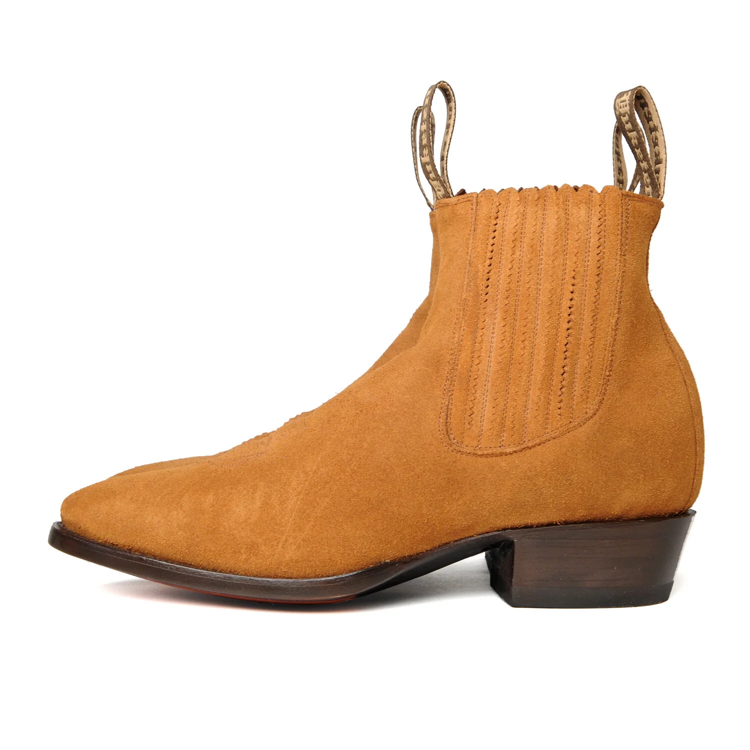 Pancho - Golden Brown Suede — YUKETEN