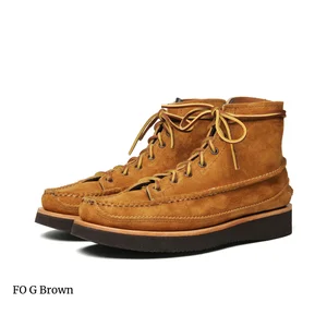 All Handsewn Maine Guide DB Lace to Toe Boots with 2021 - Flesh 