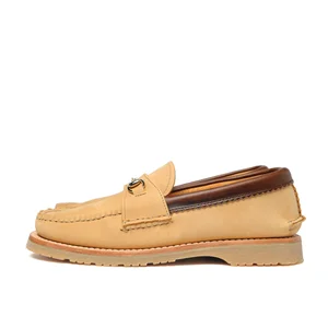 Bit Loafer with Mini Lug Sole - D B Brown x G Brown — YUKETEN 