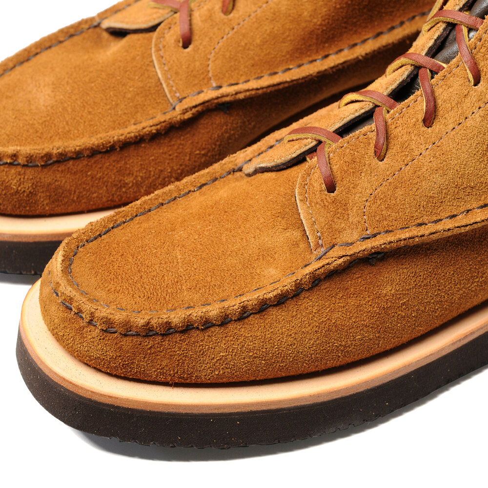 Yuketen - Maine Guide 6 Eye Smooth and Full-Grain Leather Boots - Brown  Yuketen