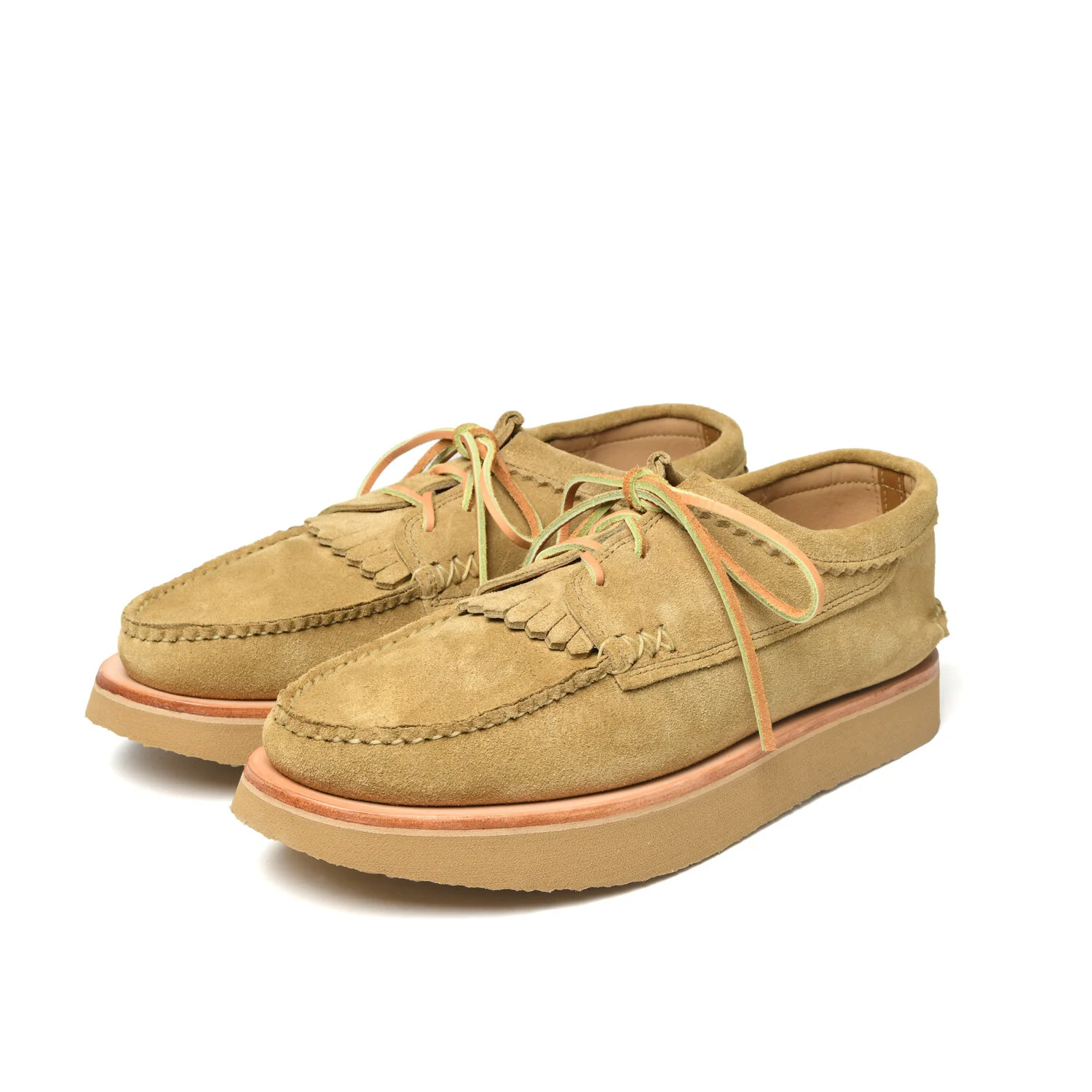 Blucher Rocker with Kiltie - Flesh-out Leather with Yuketen Blucher Rocker with Kiltie - Flesh-out Leather with Yuketen