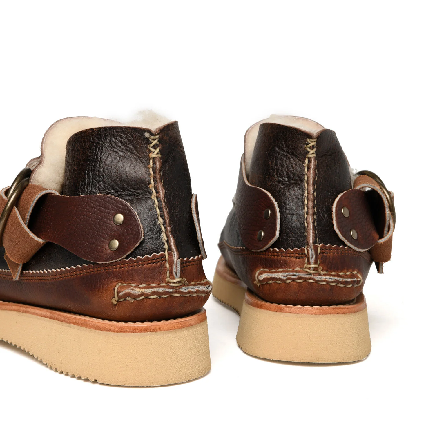 Ring Boots DB w/ 2021 - Antique Sheep Brown — YUKETEN