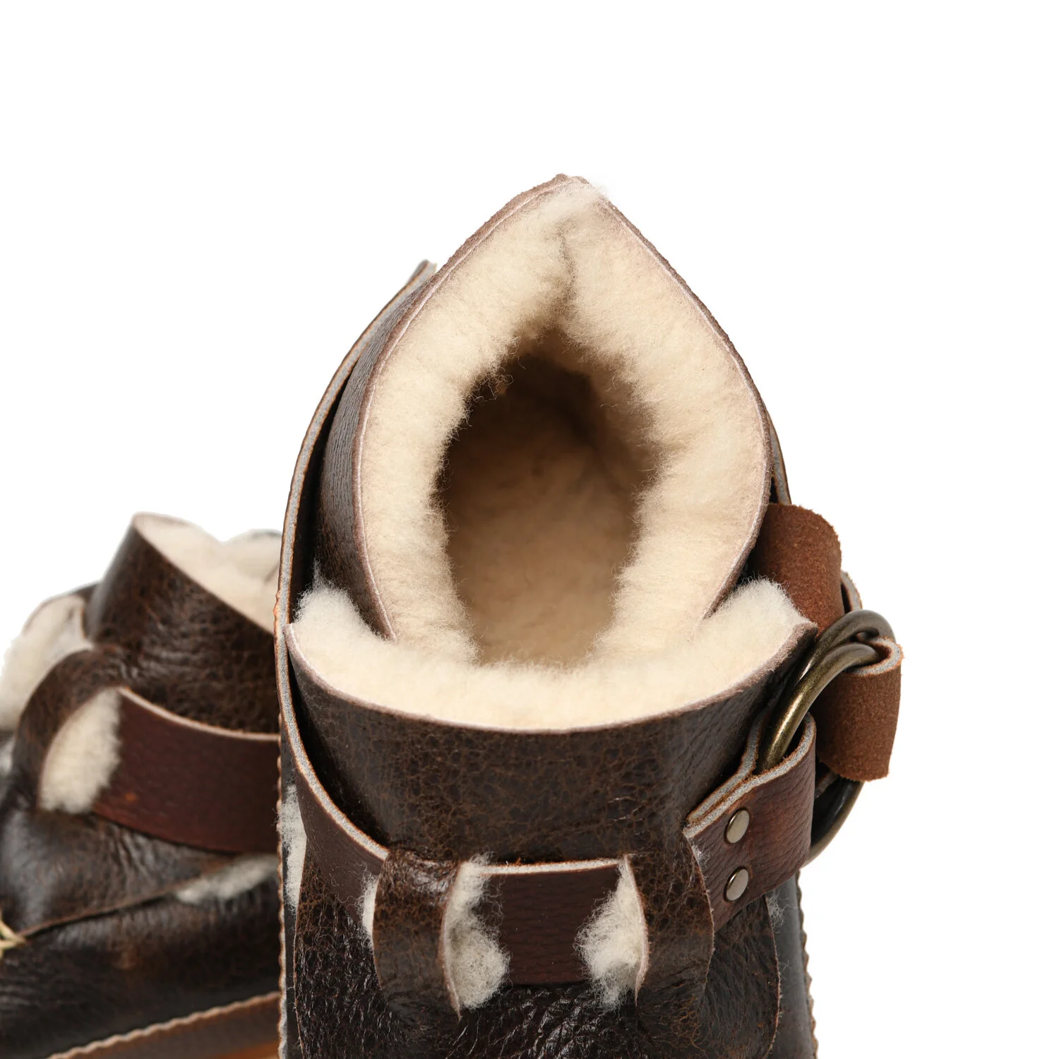 Ring Boots DB w/ 2021 - Antique Sheep Brown — YUKETEN