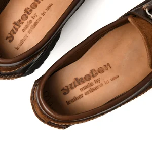 Bit Loafer DB w/ Cortina Sole - Flesh-Out Leather x  display picture 1