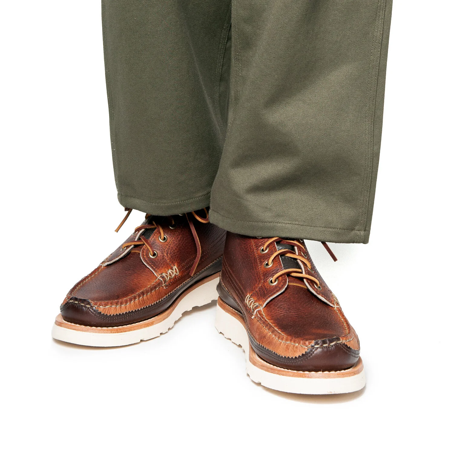 Maine Guide 6 Eye DB Boots - CP Brown 